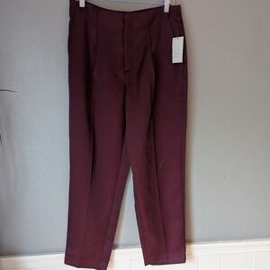 a new day Women's Burgundy Trousers